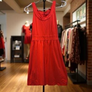 Old Navy Red Sleeveless Comfy Summer Dress Size M